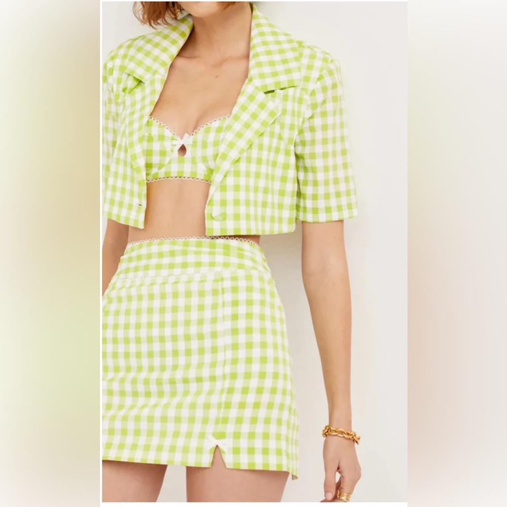 For Love and Lemons Maureen Mini Skirt NWT Size M